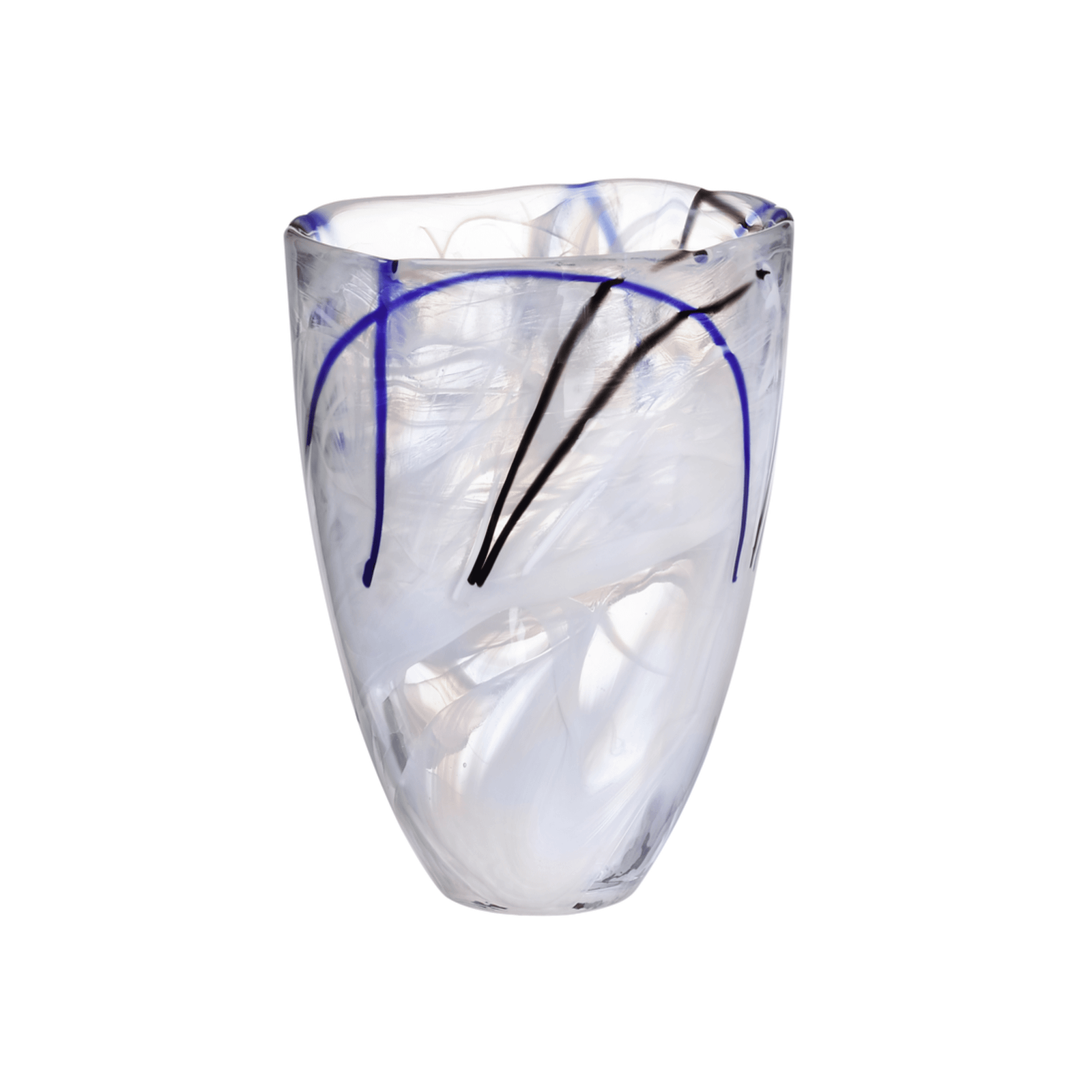 Contrast White Vase