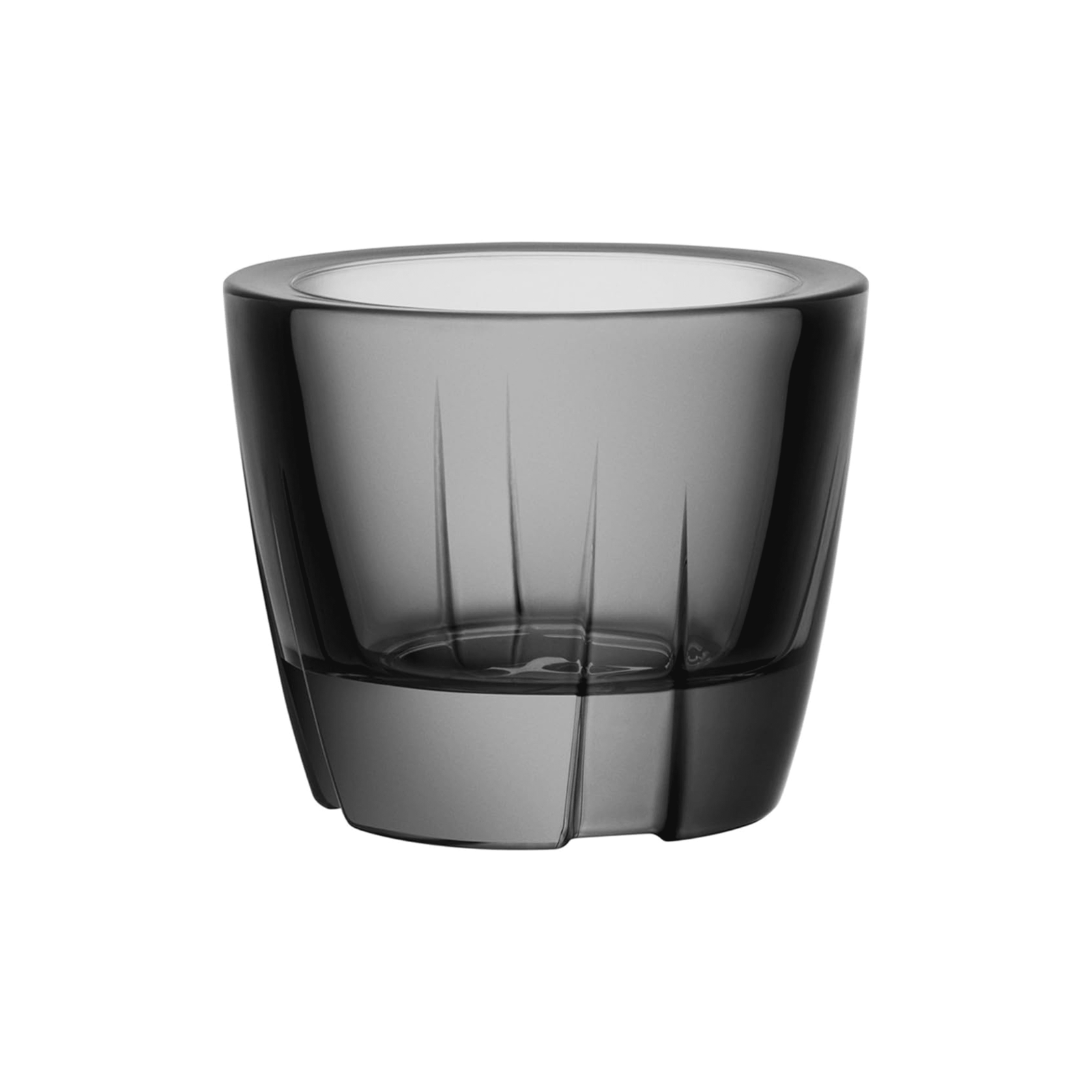 Bruk Smokey Grey Votive by Kosta Boda