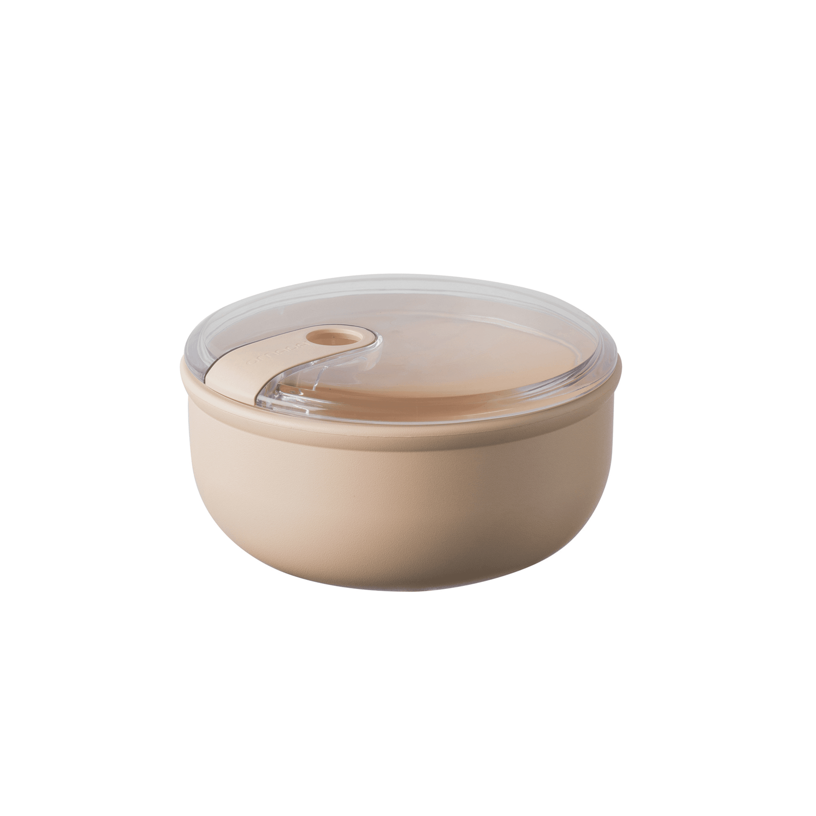 Pull Box Round Medium Powder Pink Container