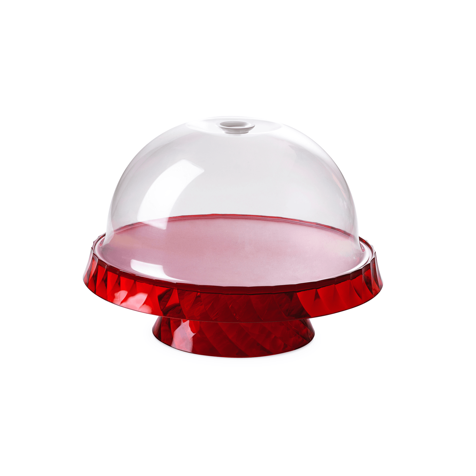 Red DIAMOND Cake Tray