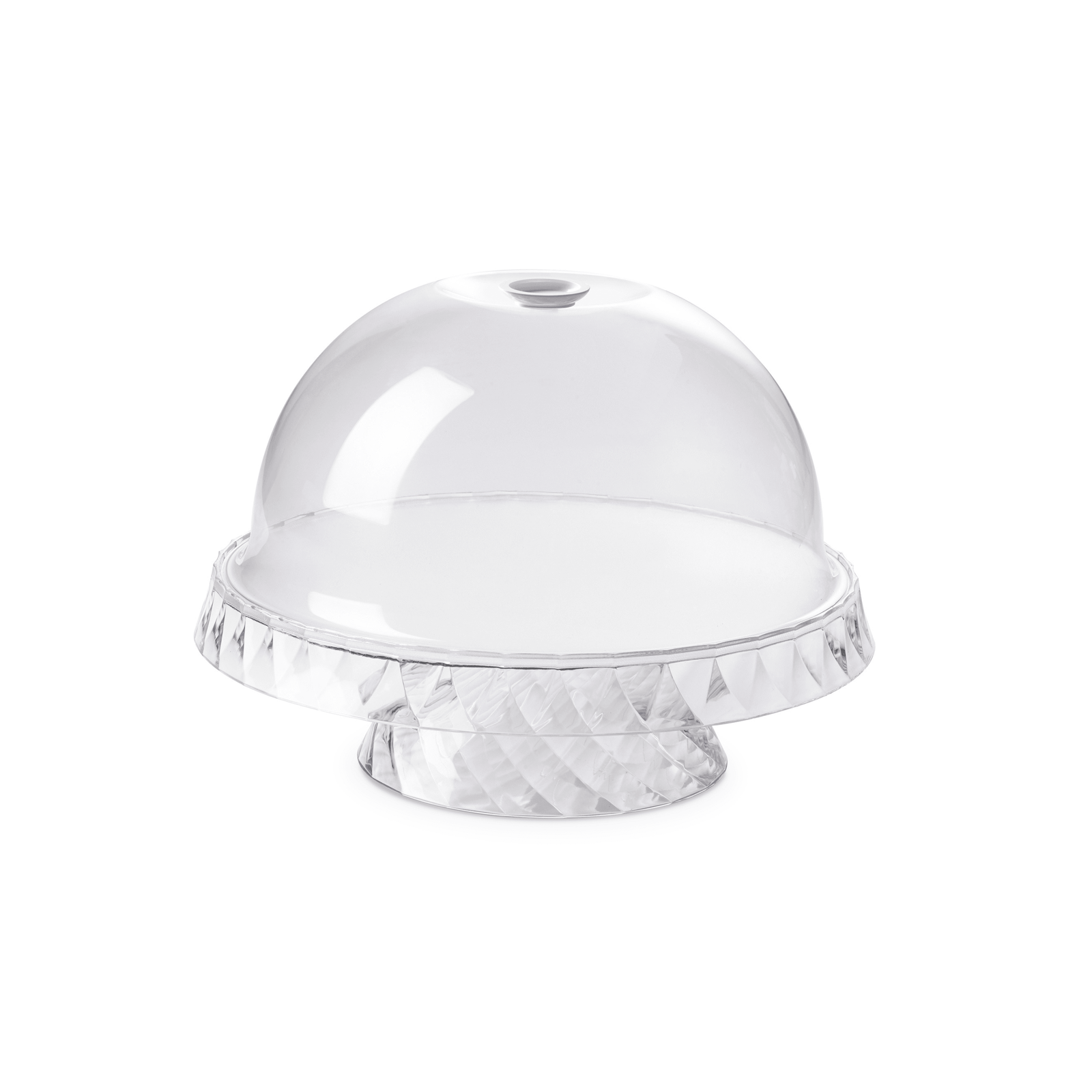 Clear DIAMOND Cake Tray