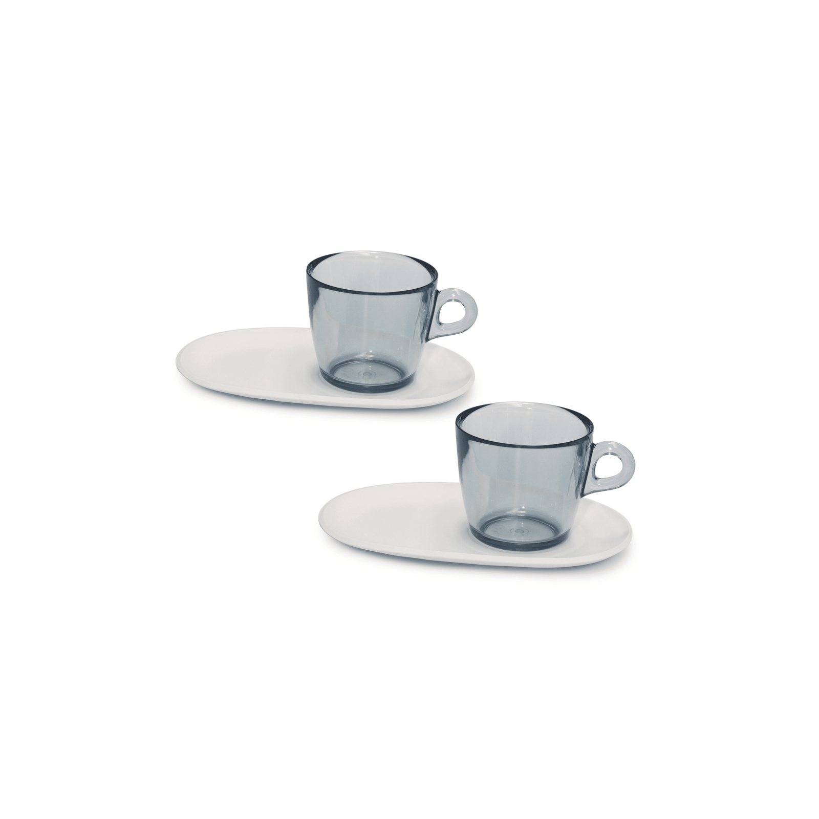 Pangea Coffee Cups Set Vintage Light Blue